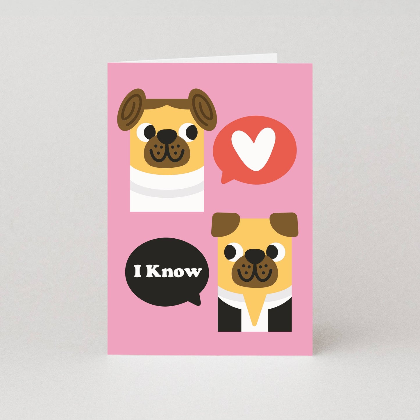 I Love You...I Know Valentines Card | Sci Fi Love Card