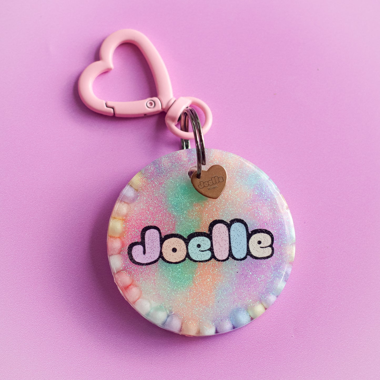 Custom Business QR Keyring