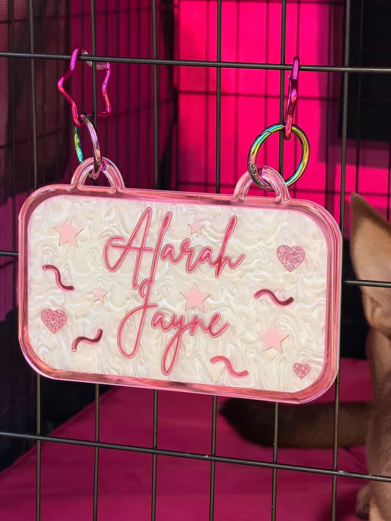 Crate Name Plates