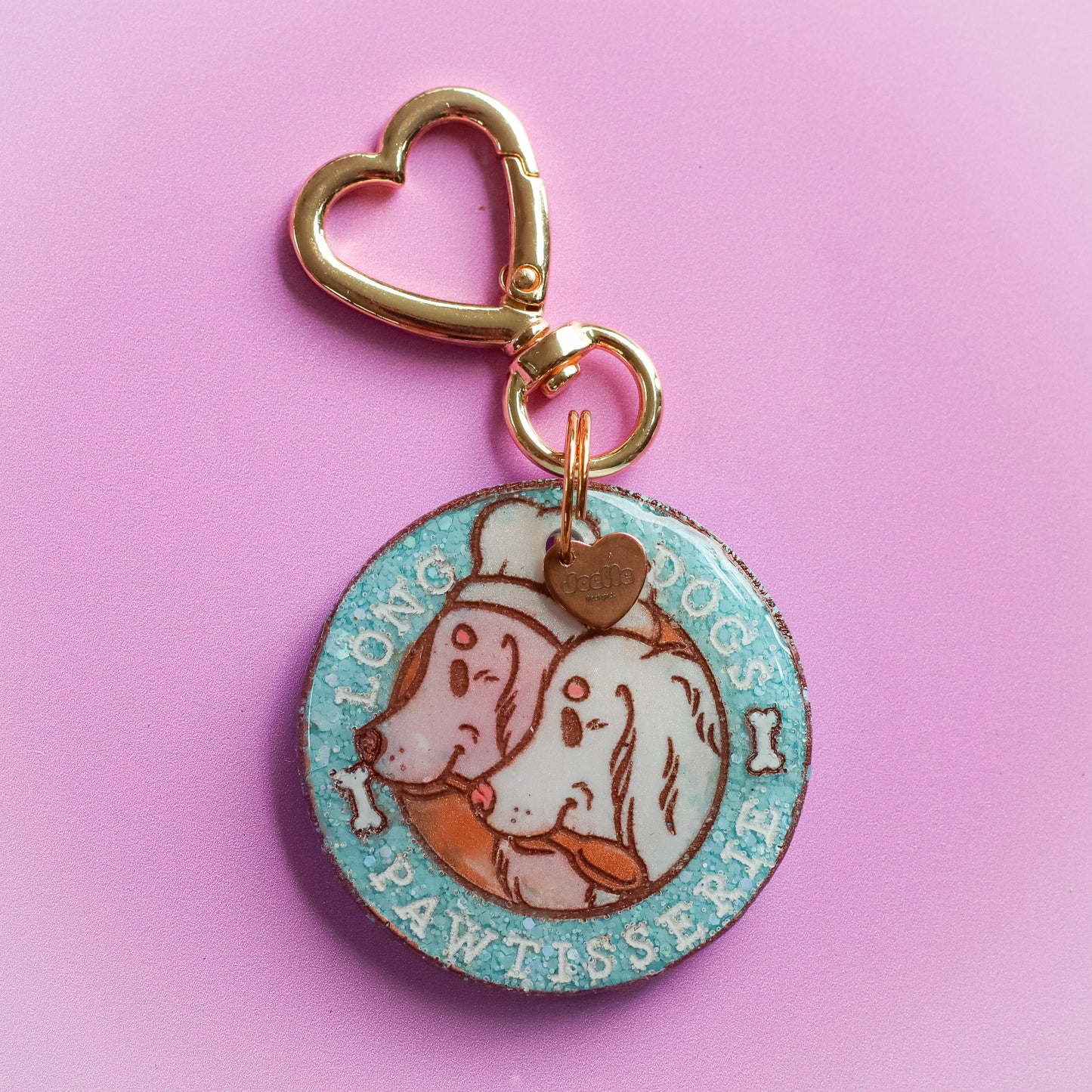 Custom Business QR Keyring
