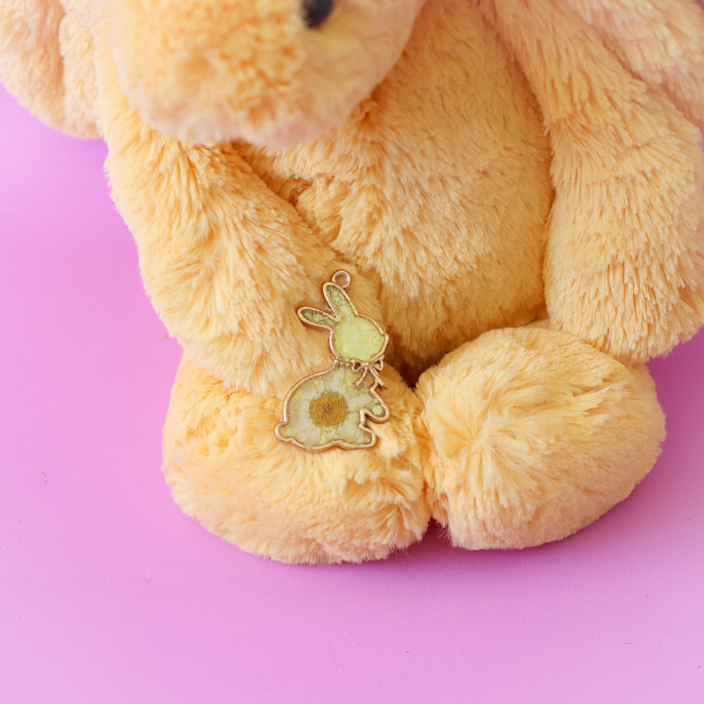 Bunny Bezel Pet Tag