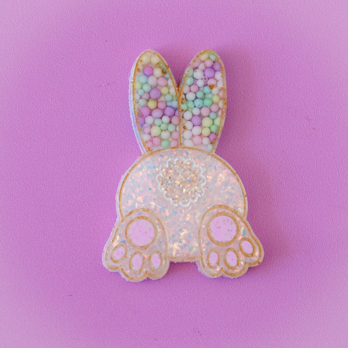 Medium Bunny Bum Pet Tag