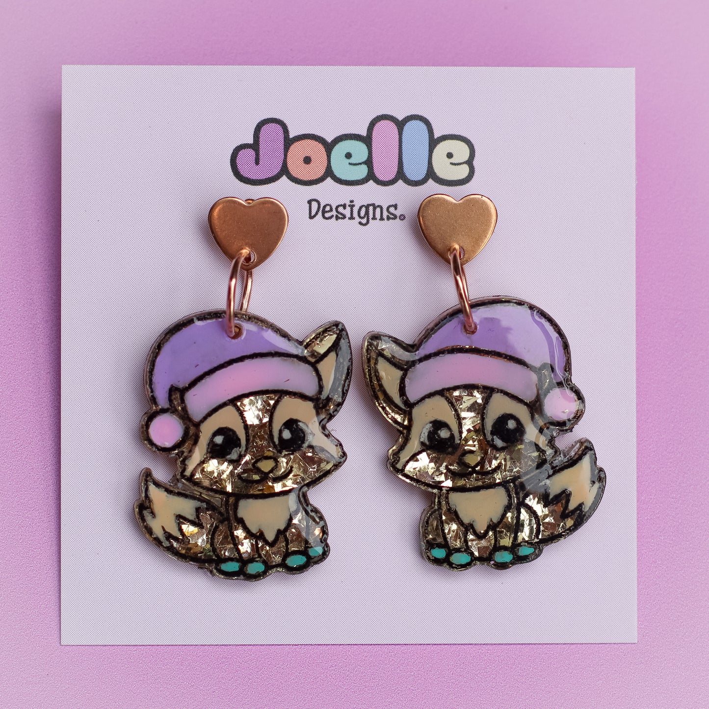 Festive Fox Earrings