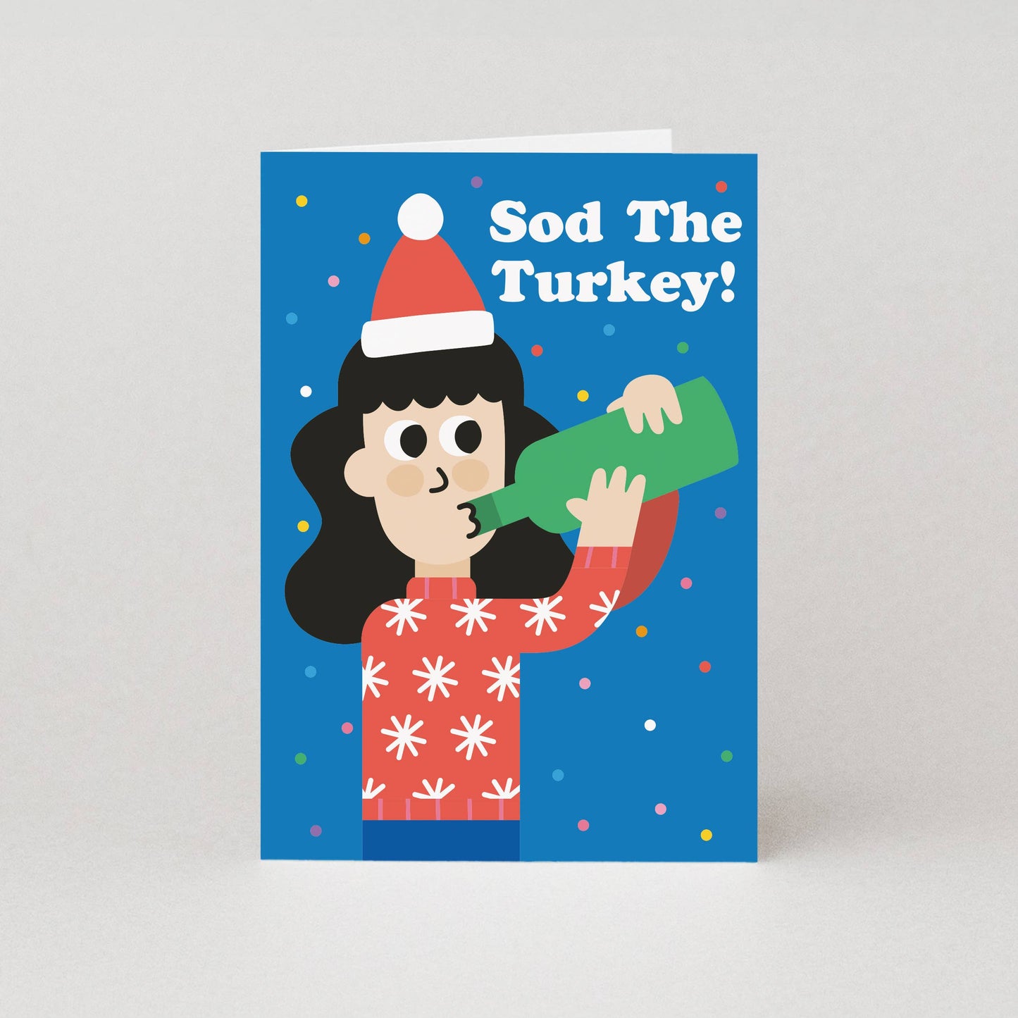 Sod The Turkey Funny Christmas Card