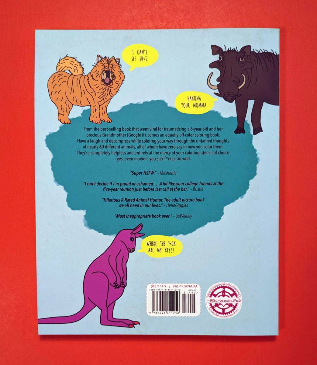 If Animals Could Talk: An Adult Coloring Book for Adults