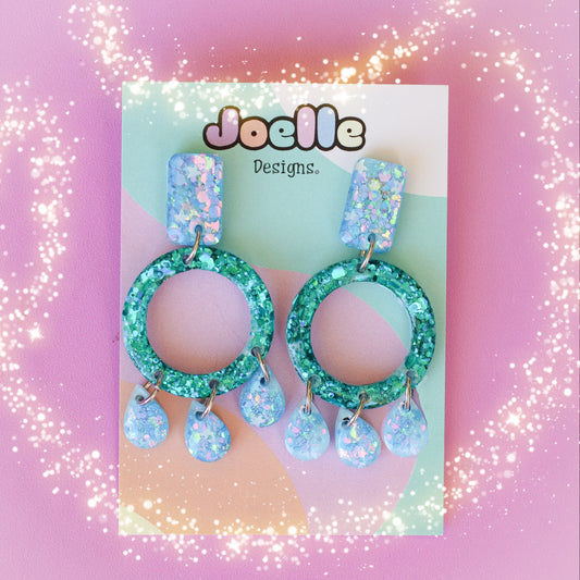 Resin Drop Earrings
