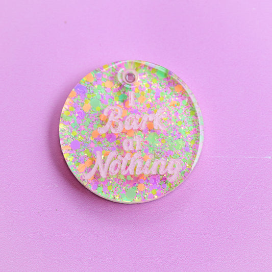 I Bark at Nothing Slogan Collar Candy™️