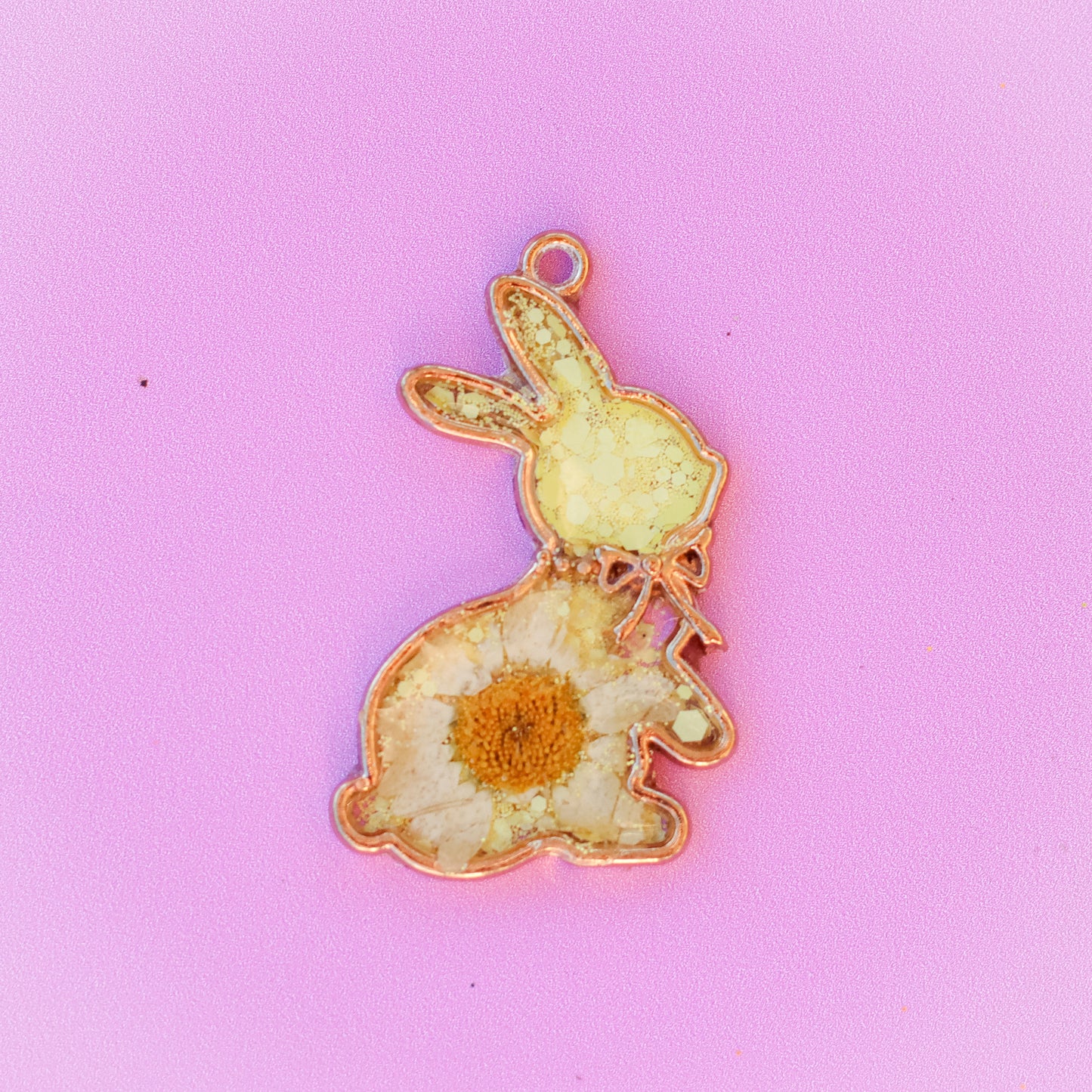 Bunny Bezel Pet Tag