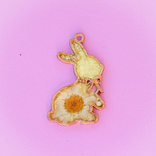 Bunny Bezel Pet Tag