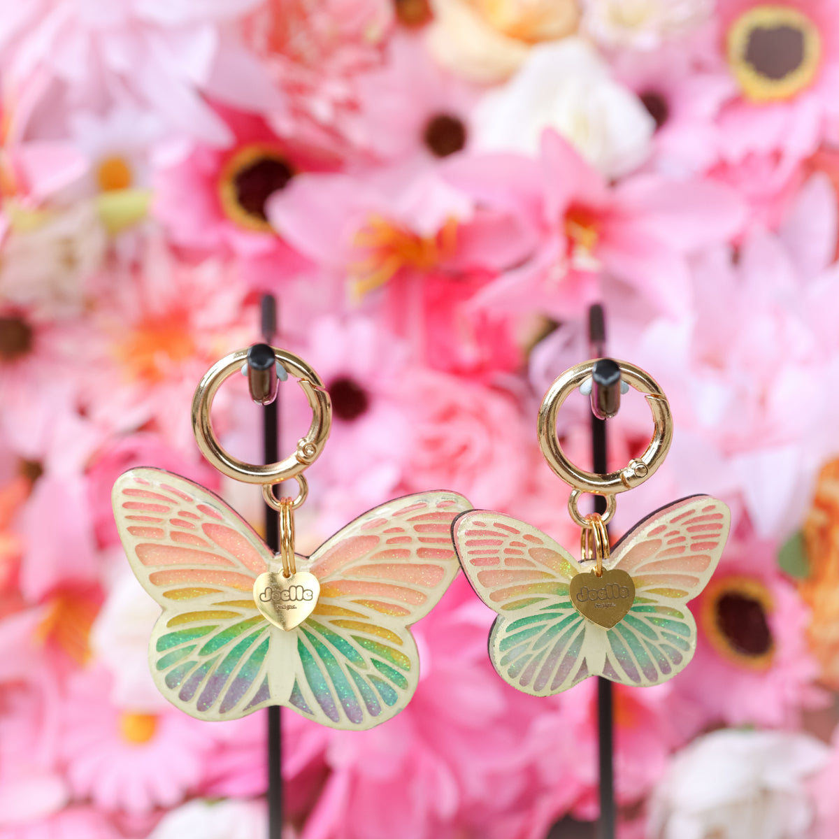 Pastel Rainbow Butterfly Collar Candy®️