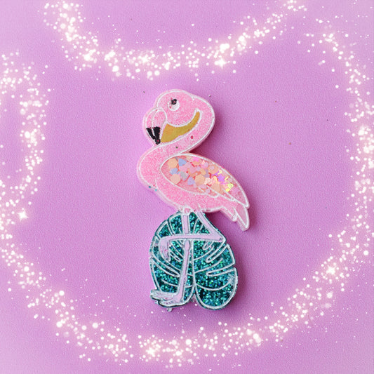 Medium Flamingo Pet Tag
