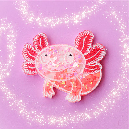 Large Axolotl Pet Tag