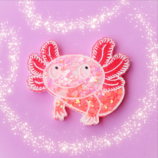 Large Axolotl Pet Tag