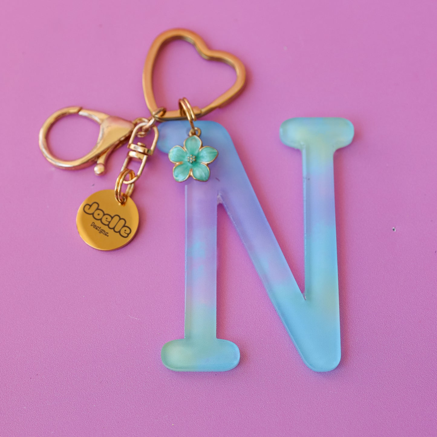 Letter Keyring
