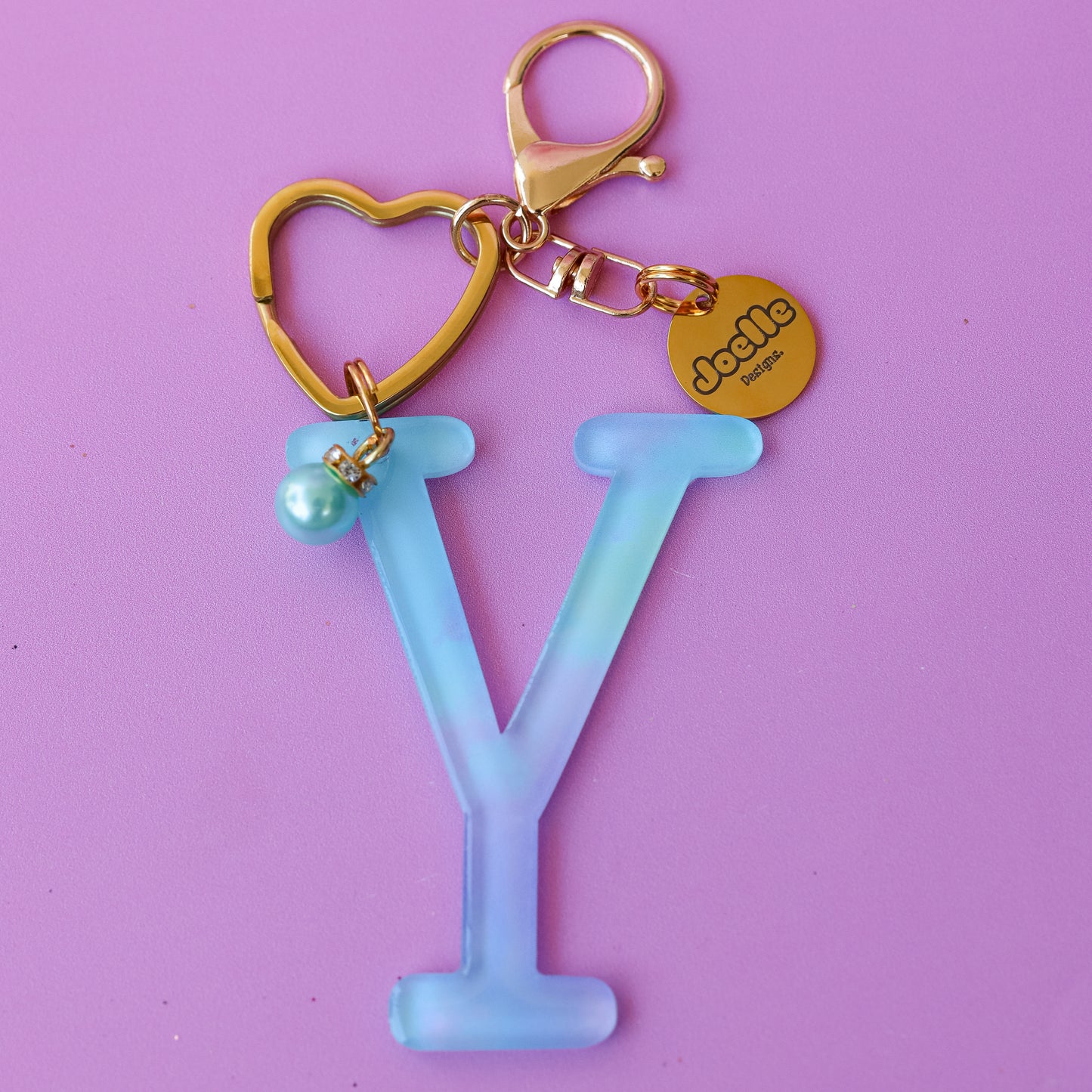 Letter Keyring
