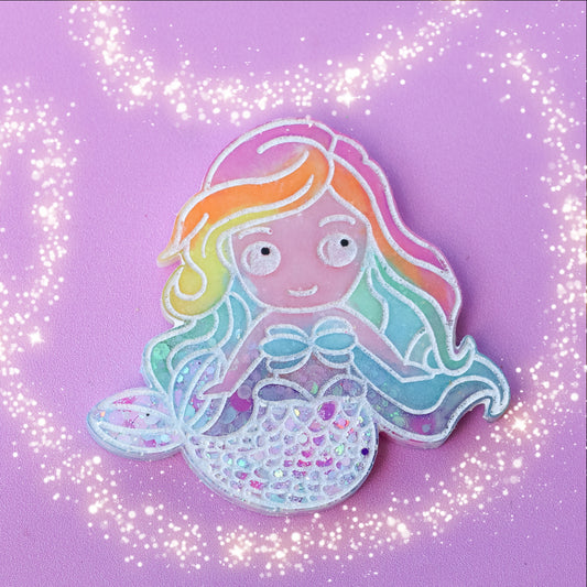 Large Mermaid Pet Tag