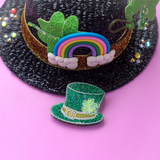 St Patrick’s Day Top Hat Pet Tag