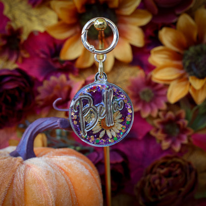 Autumn Floral Round Collar Candy®️