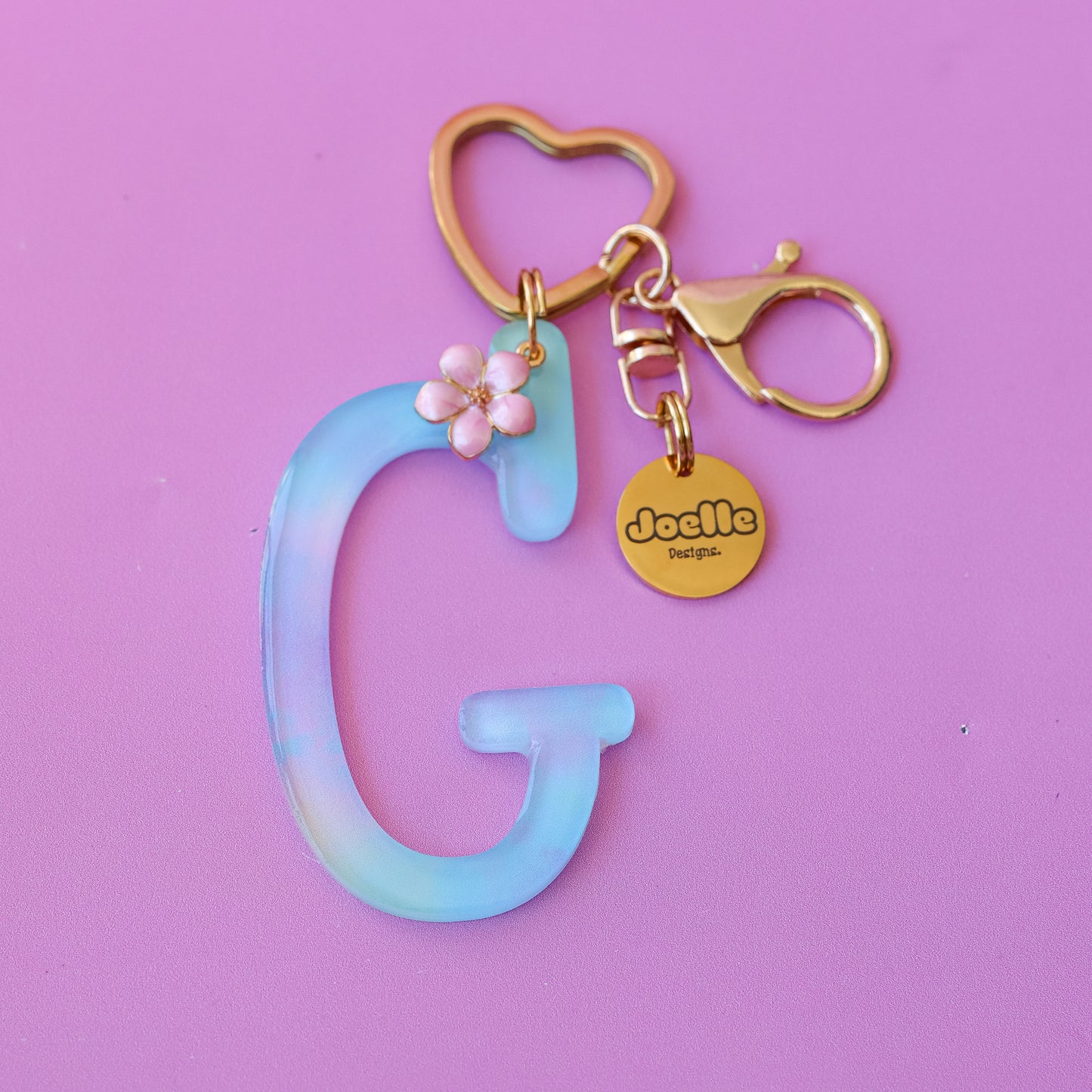 Letter Keyring