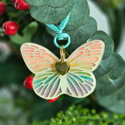 Pastel Rainbow Butterfly Collar Candy®️