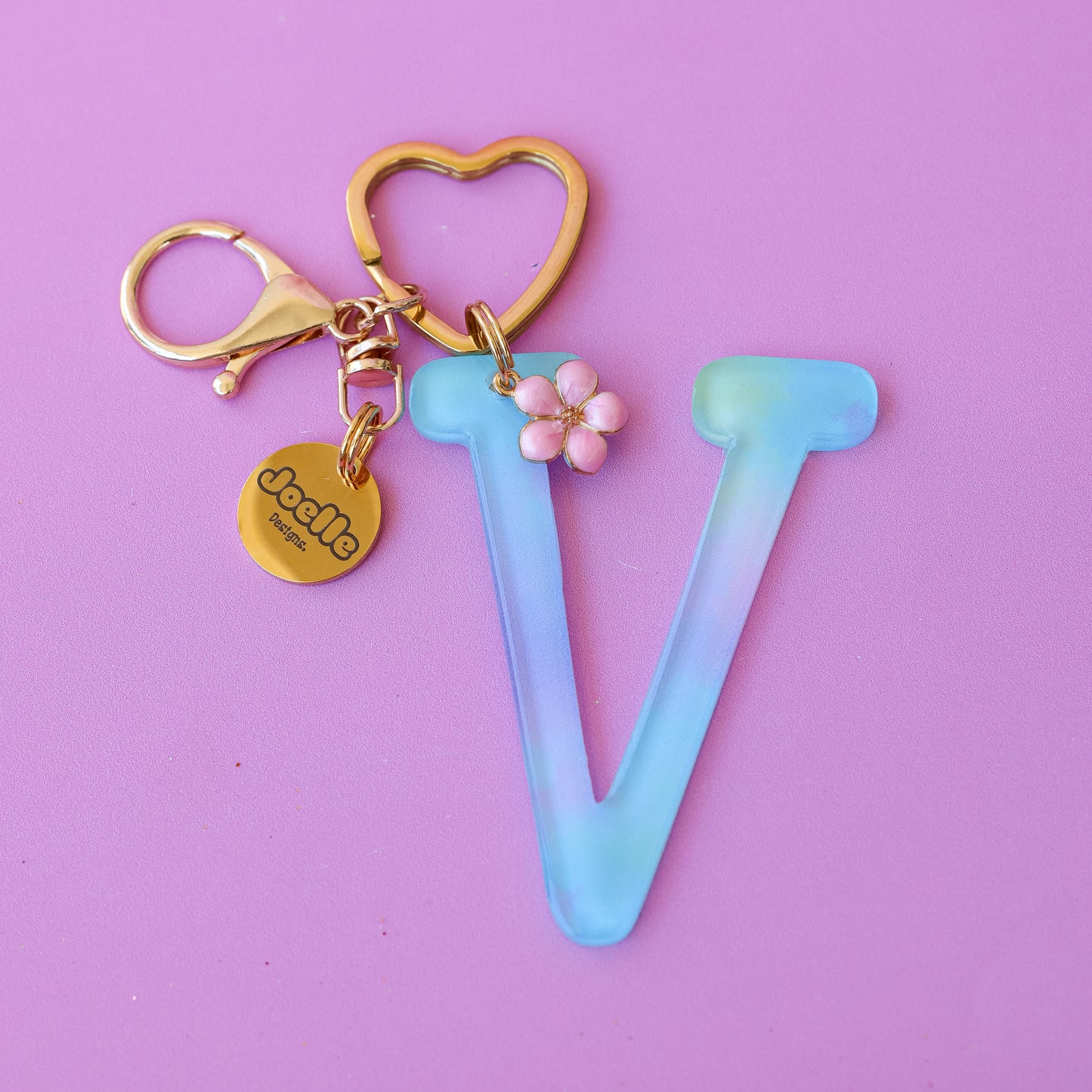 Letter Keyring
