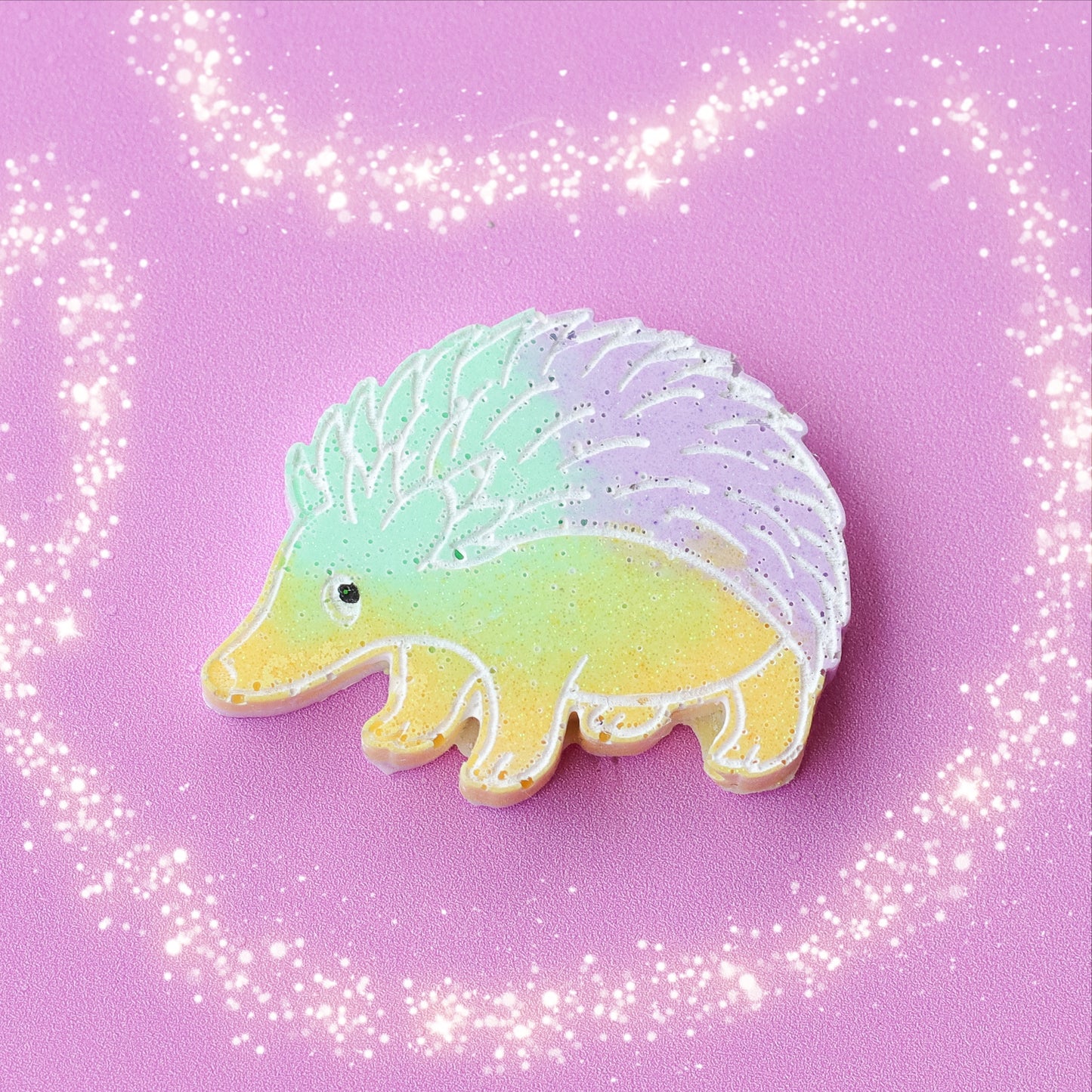 Small Echidna Pet Tag