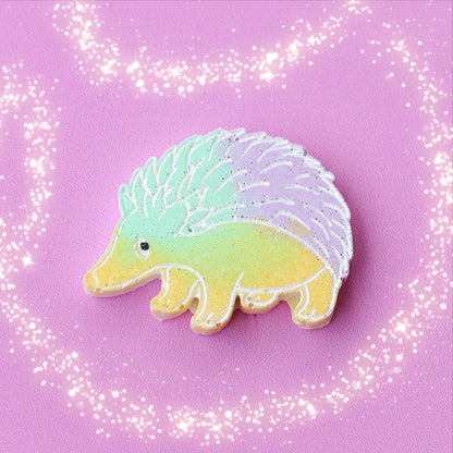 Small Echidna Pet Tag