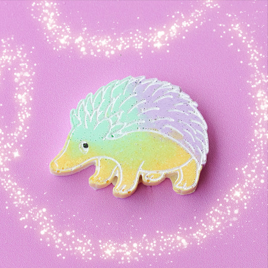 Small Echidna Pet Tag