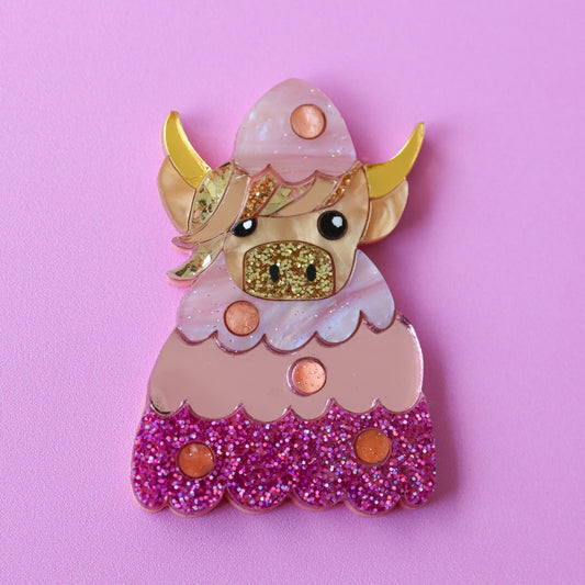 Highland Cow Tree Collar Candy™️