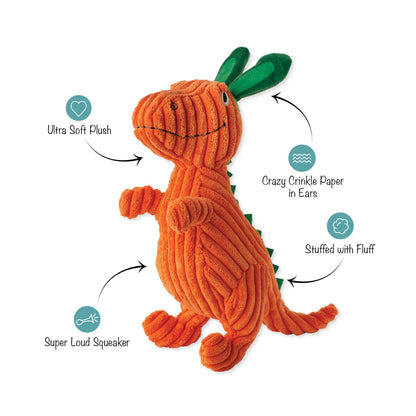 Fringe CARROT BOUT YOU PLUSH DOG TOY