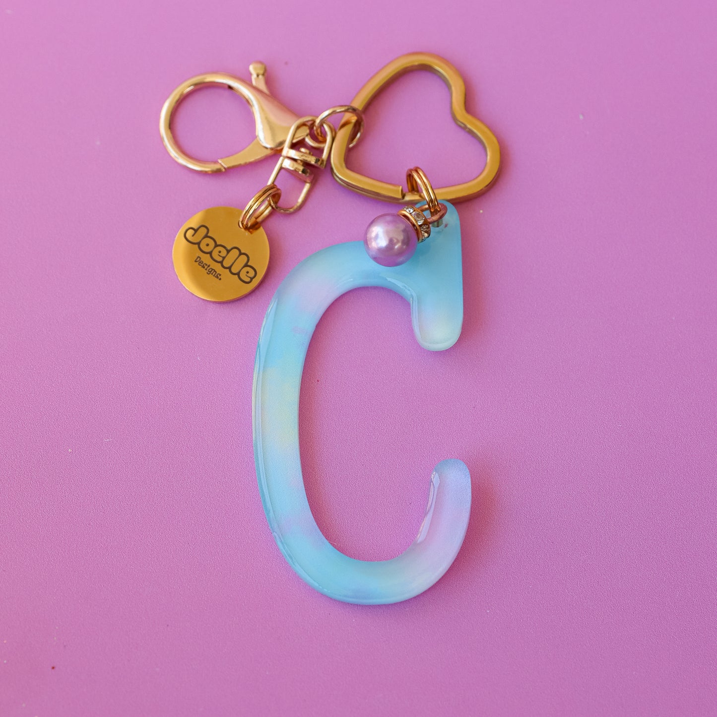 Letter Keyring