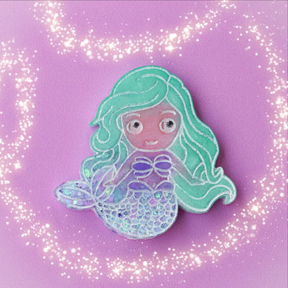 Medium Mermaid Pet Tag