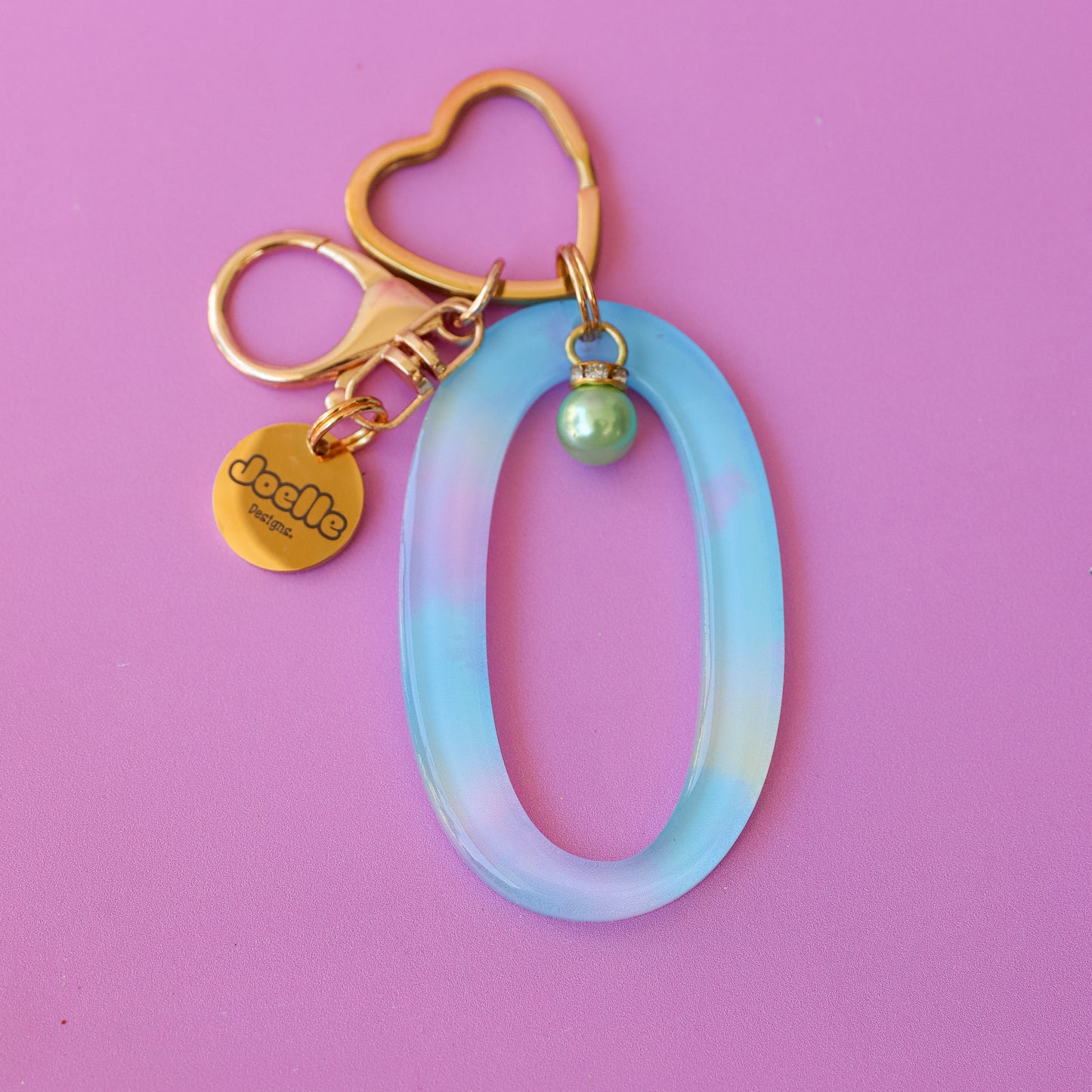 Letter Keyring
