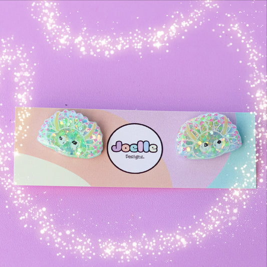 Resin Sea Sheep Studs
