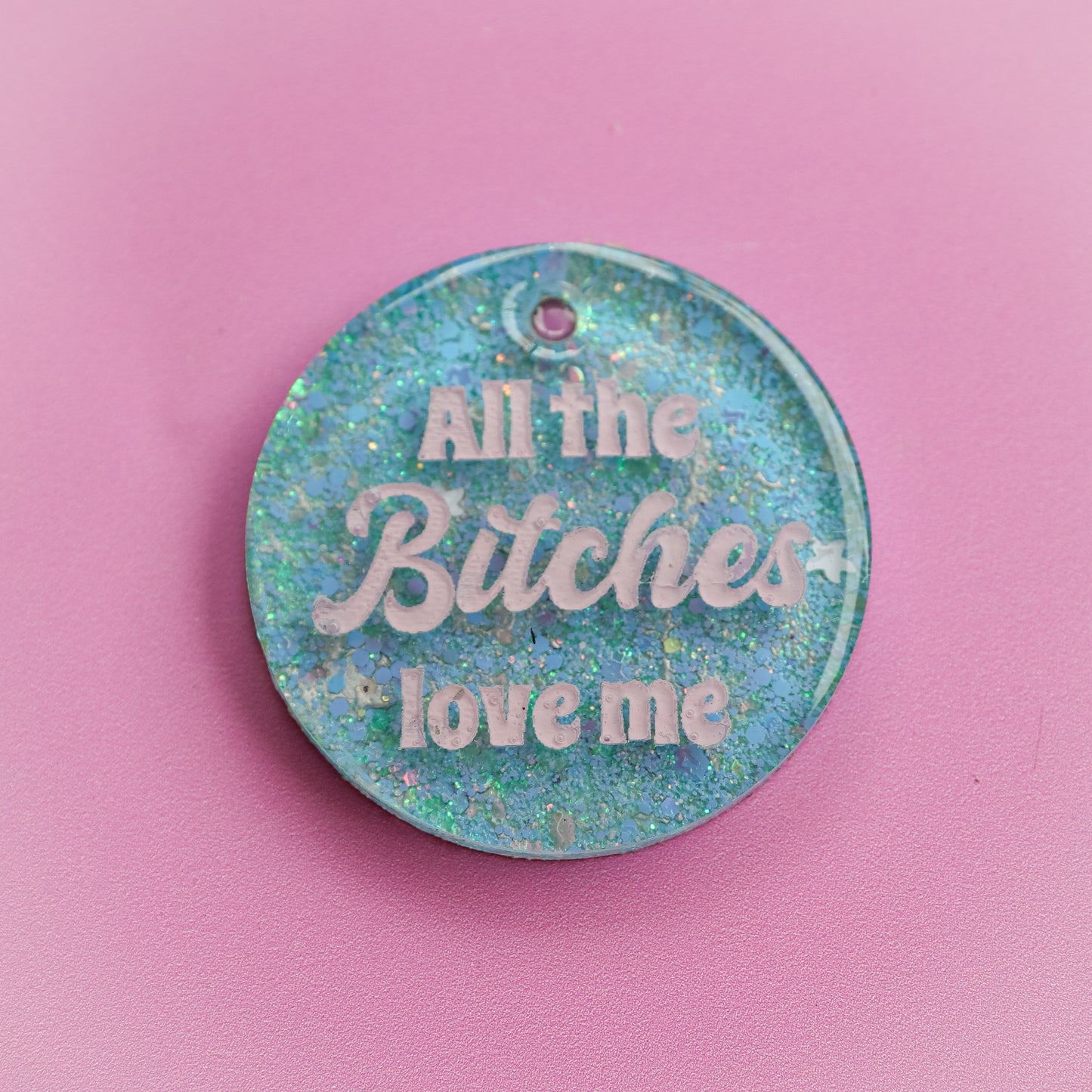 All the Bitches Love Me Slogan Collar Candy™️®️