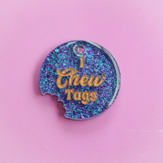 I Chew Tags Slogan Collar Candy™️