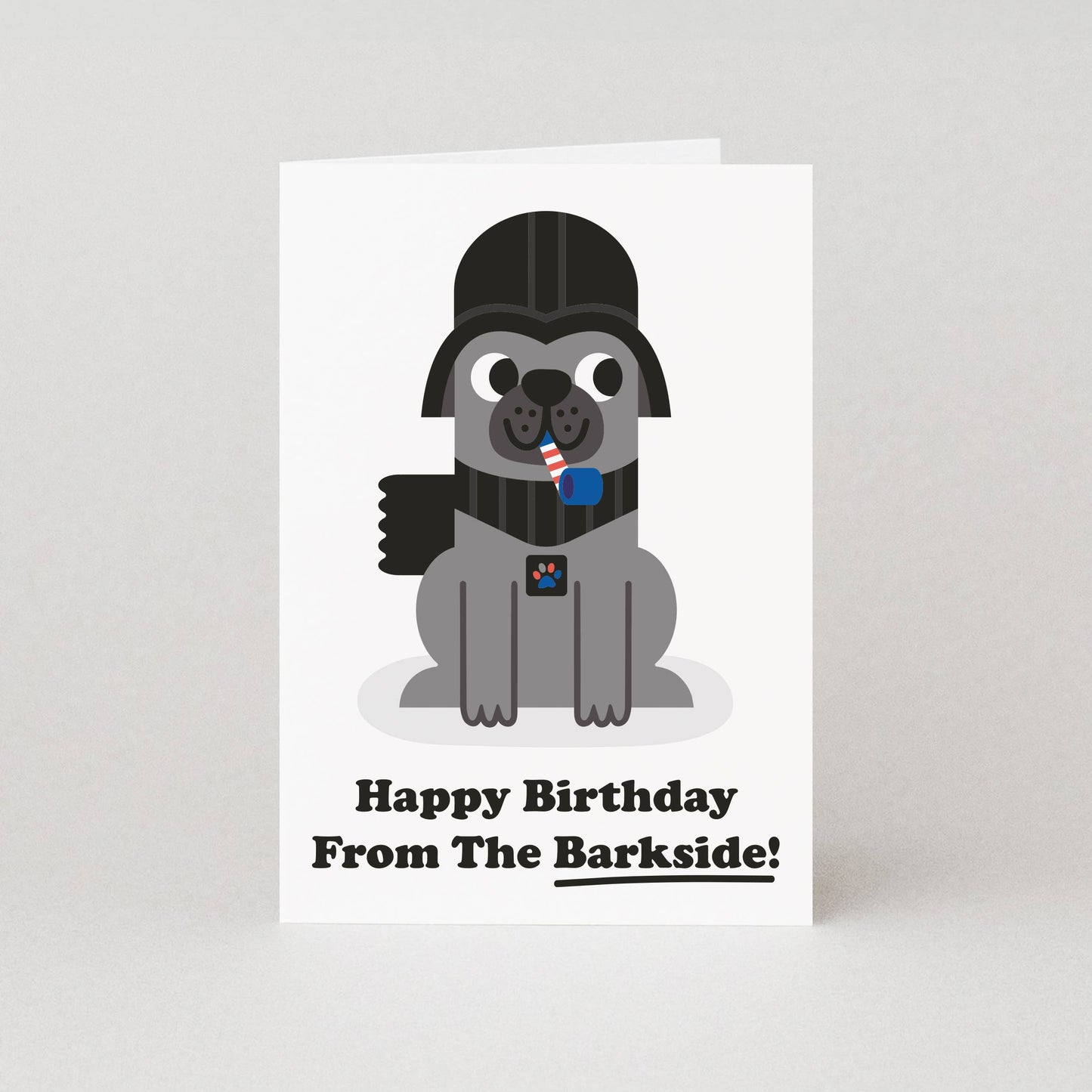 From The Barkside Movie Birthday Card | Dog Birthday Card