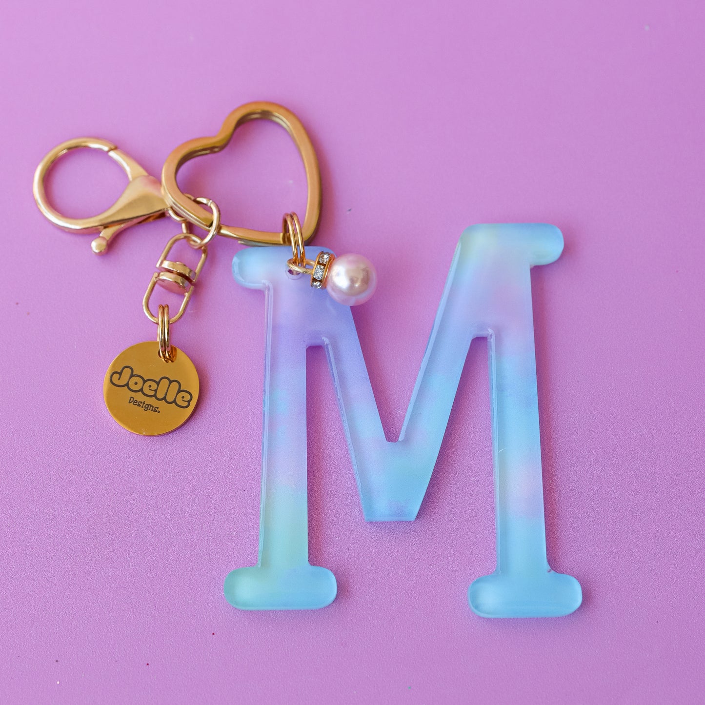 Letter Keyring