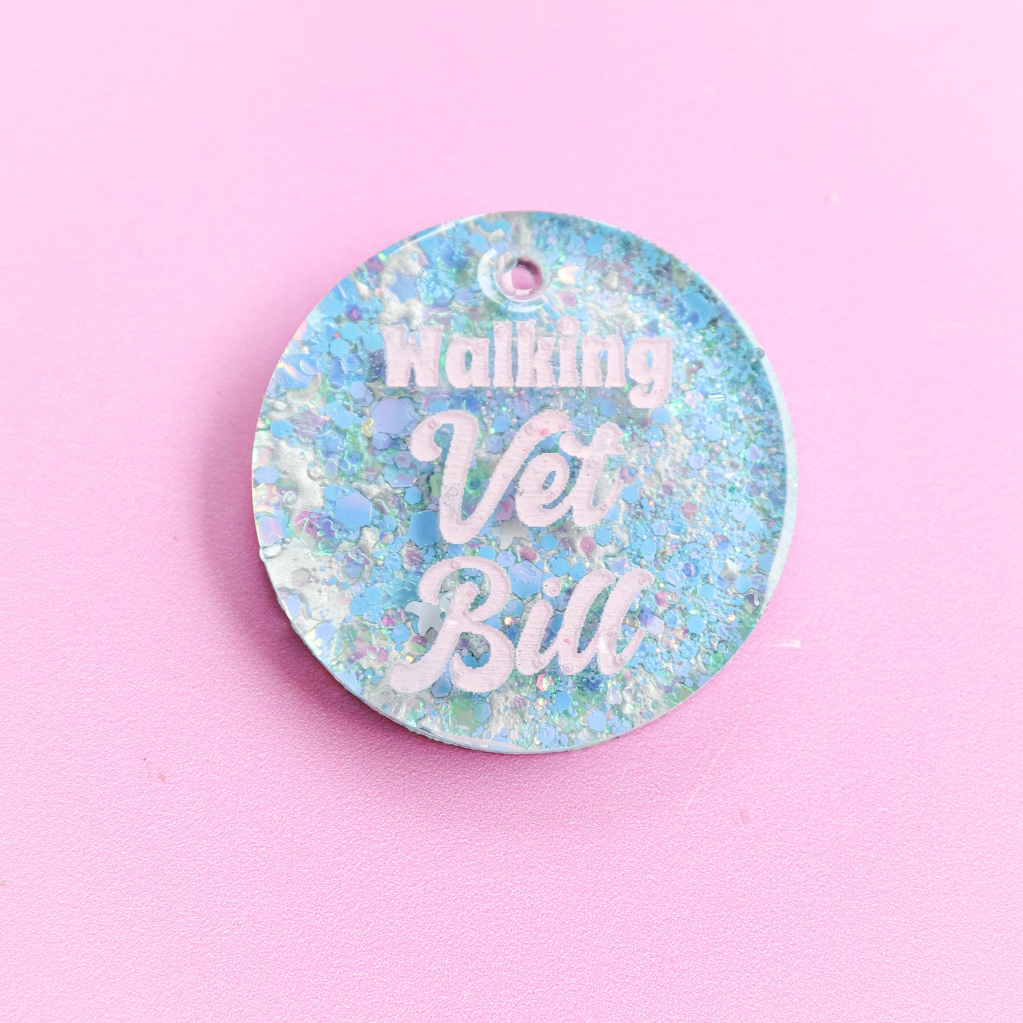 Walking Vet Bill Slogan Collar Candy®️