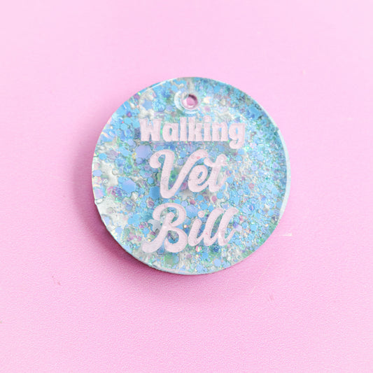 Walking Vet Bill Slogan Collar Candy®️