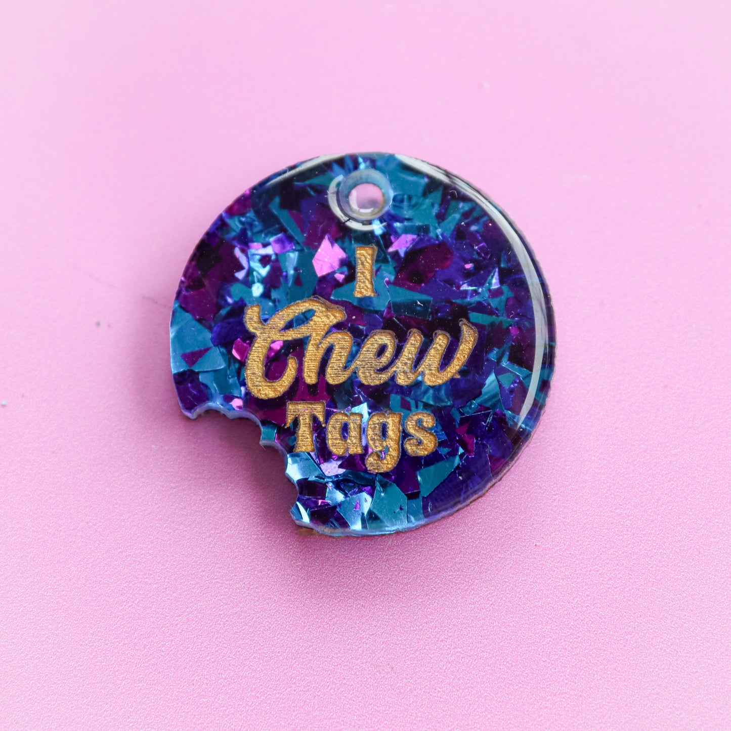 I Chew Tags Slogan Collar Candy®️