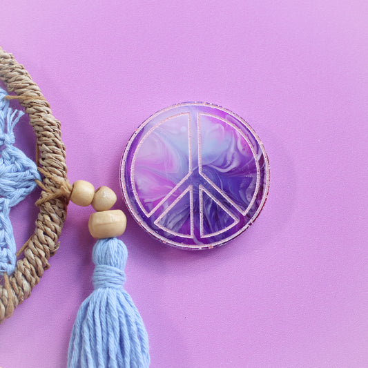 Wanderlust Medium Peace Tag