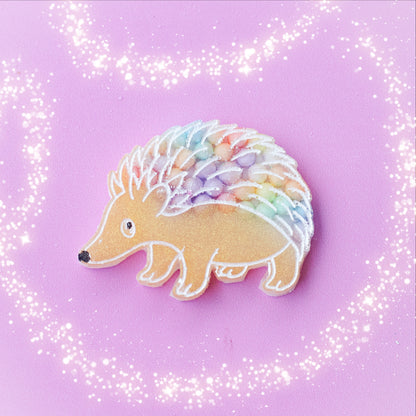 Large Echidna Pet Tag