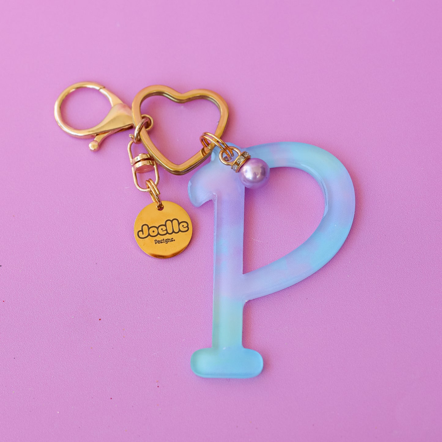 Letter Keyring