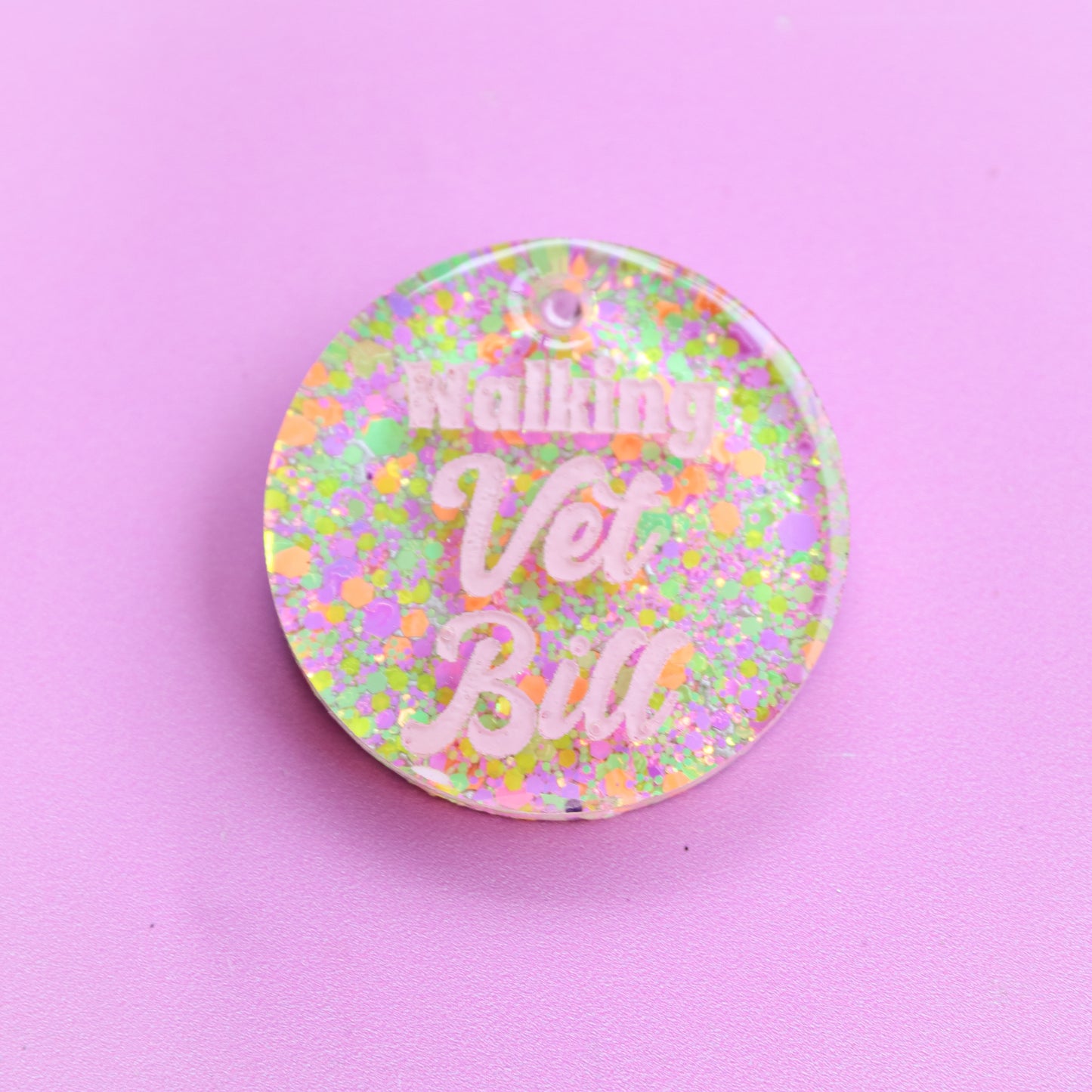 Walking Vet Bill Slogan Collar Candy®️