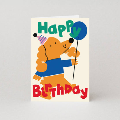 Happy Birthday Card | Poodle Birthday Card | Dog Cards