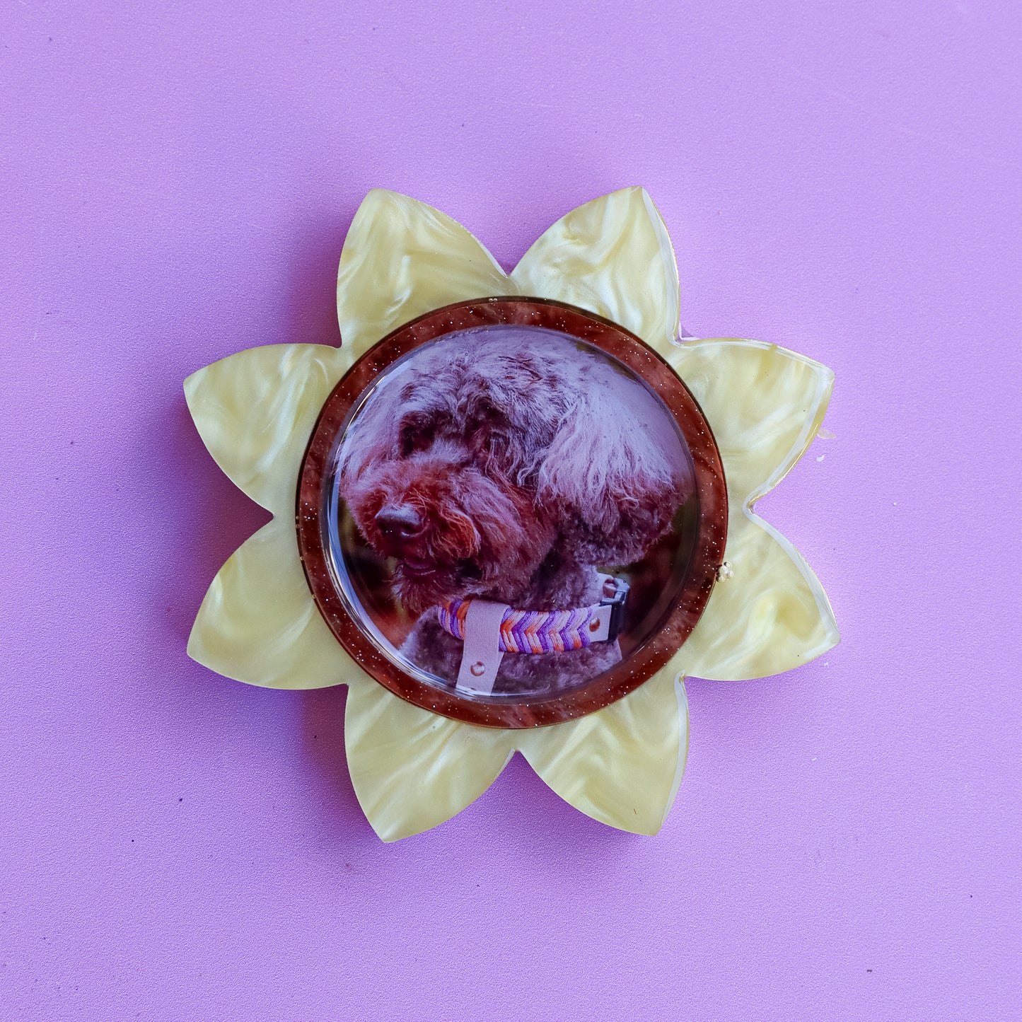 Sunflower Photo Magnet