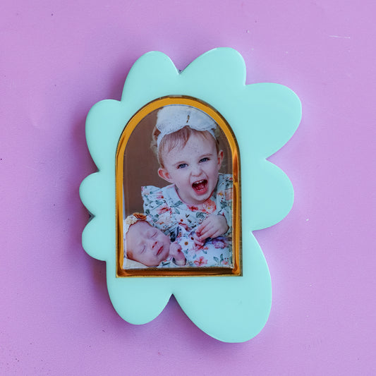 Funky Splodge Photo Magnet