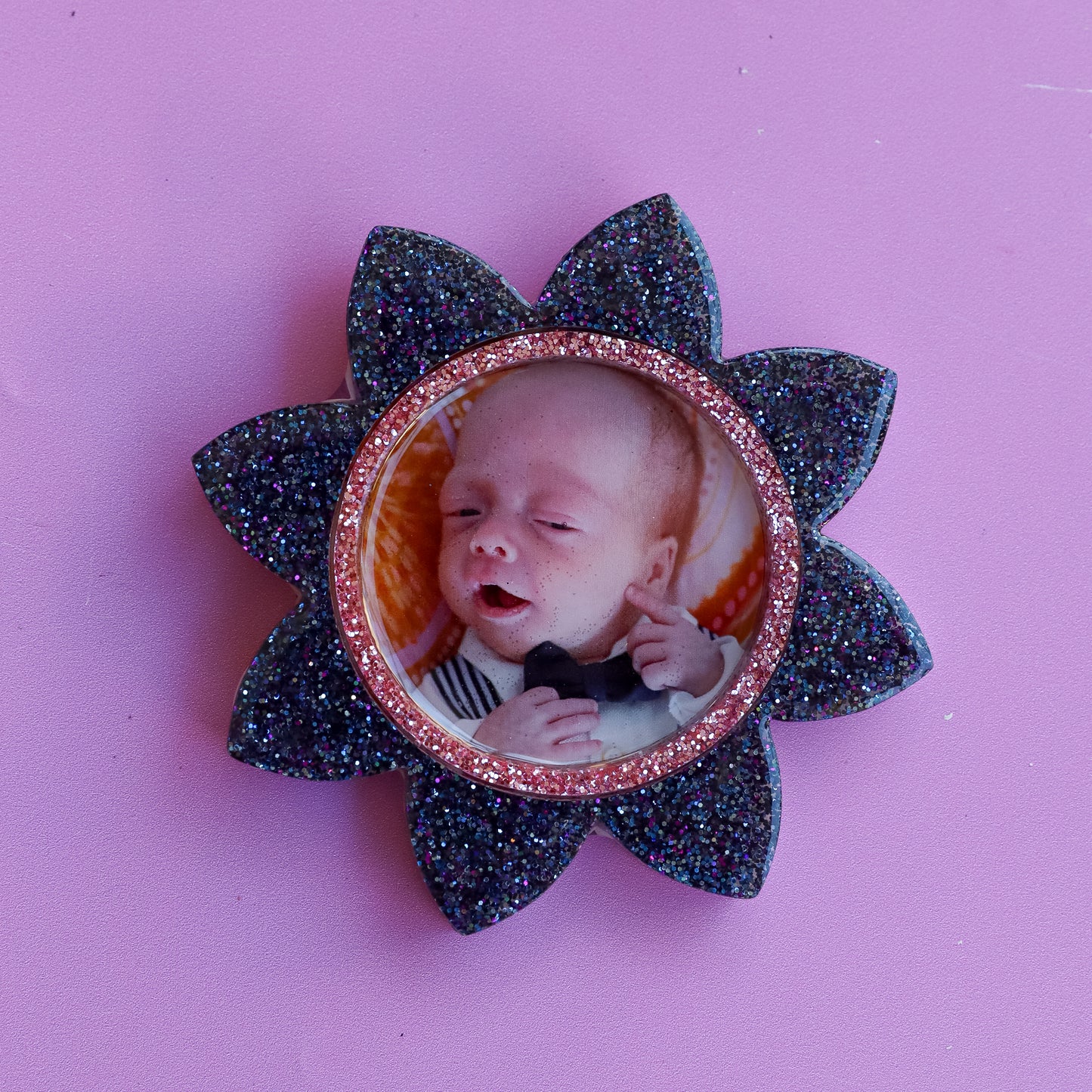 Flower Photo Magnet
