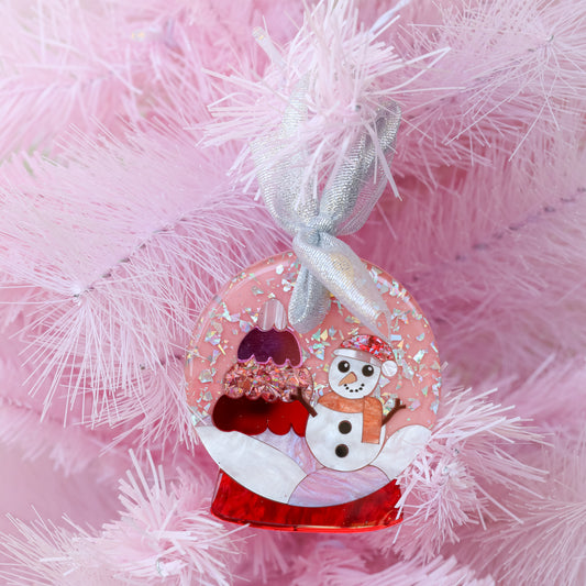 Wonderland Snow Globe Tree Ornament